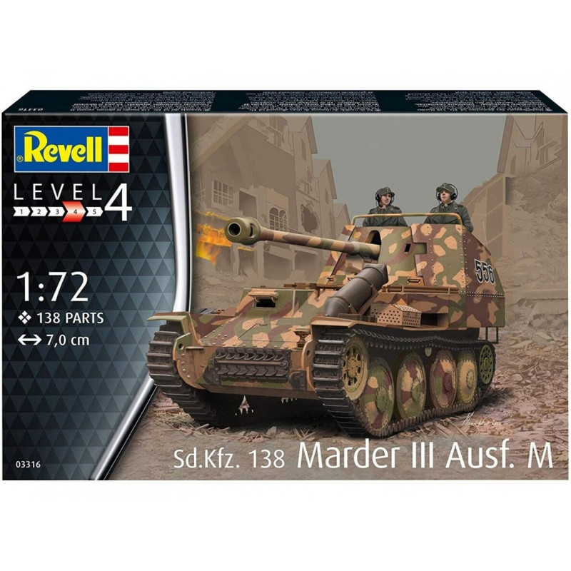 1:72 Revell 03316 - Sd.Kfz.138 Marder III Ausf.M