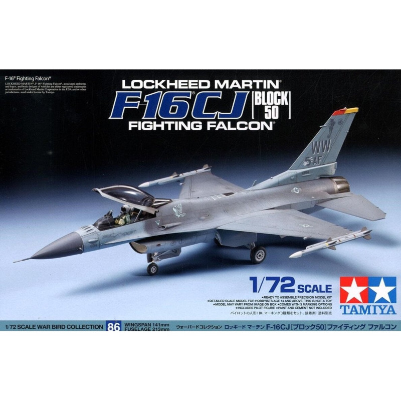 1:72 Tamiya 60786 - F-16CJ Fighting Falcon