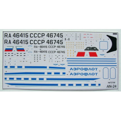 1:72 Amodel 72159 - Antonov An-24 'Aeroflot'