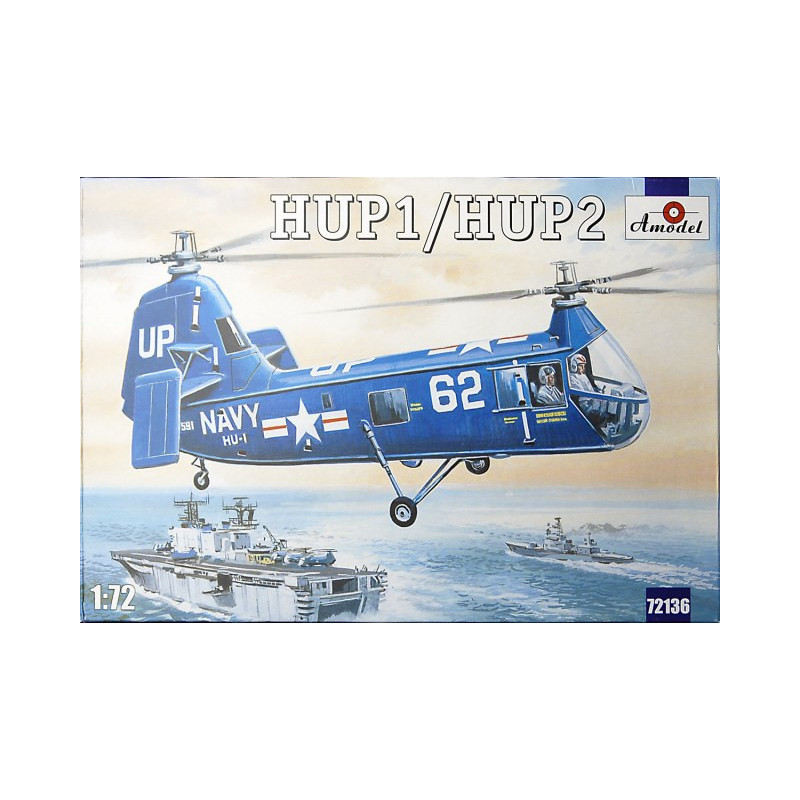 1:72 Amodel 72136 - Piasecki HUP-1/HUP-2 Retriever US NAVY Helicopter