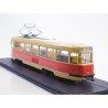 1:43 SSM 4070 - Tatra T2 tram, route No. 28 beige-red