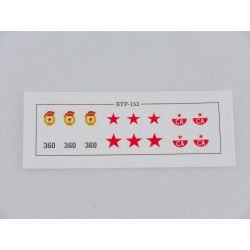 1:43 AVD Models 1157 - Бронетранспортер БТР-152К, сборная модель