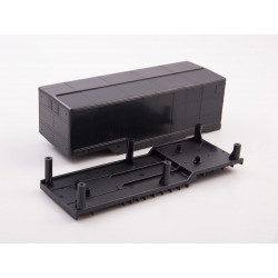 1:43 AVD Models 7078 - KAZ-608 sedlu vilcējs ar puspiekabe ODAZ-794, sīksēriju līmmodelis