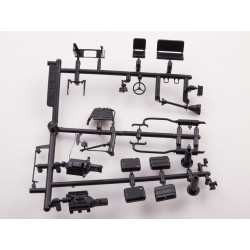 1:43 AVD Models 7078 - KAZ-608 sedlu vilcējs ar puspiekabe ODAZ-794, sīksēriju līmmodelis