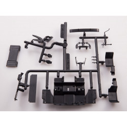 1:43 AVD Models 7078 - KAZ-608 sedlu vilcējs ar puspiekabe ODAZ-794, sīksēriju līmmodelis