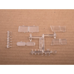 1:43 AVD Models 7078 - KAZ-608 sedlu vilcējs ar puspiekabe ODAZ-794, sīksēriju līmmodelis