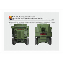 1/35 Copper State Models 35015 - Garford-Putilov Armoured Car Latvian, Polish, Soviet Service