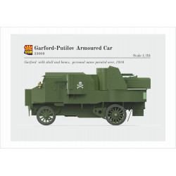 1:35 Copper State Models 35009 - Garford-Putilov Armoured Car