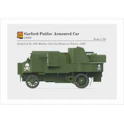1:35 Copper State Models 35009 - Garford-Putilov Armoured Car