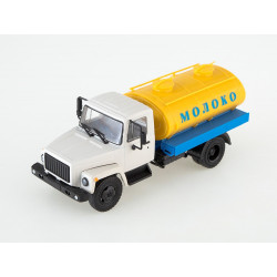 1:43 Russian Trucks - Milk tanker G6-OTA-4,2 (GAZ-3307)