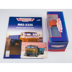 1:43 Legendary trucks - MAZ-5335 kravas kaste