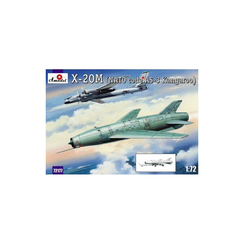 1:72 Amodel 72177 - X-20M (AS-3 Kangaroo) Soviet Guided Missile
