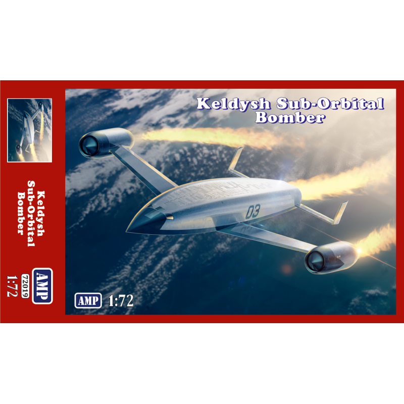 1:72 AMP 72019 - Keldysh Sub-orbital bomber