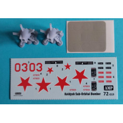 1:72 AMP 72019 - Keldysh Sub-orbital bomber