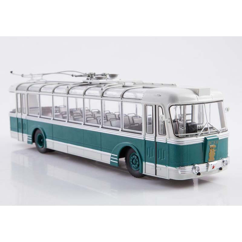 1:43 СВАРЗ-ТБЭС / SVARZ-TBES троллейбус с журналом №56, Modimio Collections