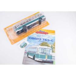 1:43 СВАРЗ-ТБЭС / SVARZ-TBES троллейбус с журналом №56, Modimio Collections
