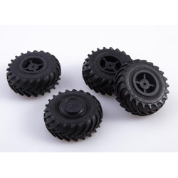 1:43 AVD Models 6003 - Traktors Belaz-550, sīksēriju līmmodelis