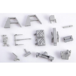 1:43 AVD Models 6003 - Traktors Belaz-550, sīksēriju līmmodelis