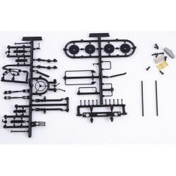 1:43 AVD Models 6003 - Traktors Belaz-550, sīksēriju līmmodelis