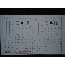 1:72 Amodel 72127 - X-55 & X-55M (AS-15 Kent) strategic missile