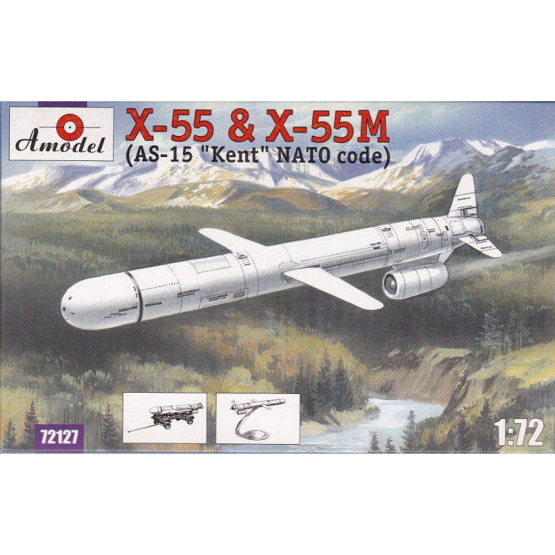 1:72 Amodel 72127 - X-55 & X-55M (AS-15 Kent) strategic missile