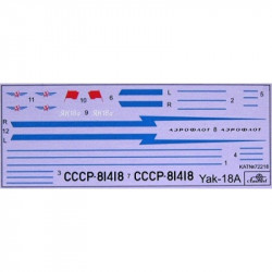 1:72 Amodel 72218 - Yakovlev Yak-18 Soviet Primary Trainer Aircraft