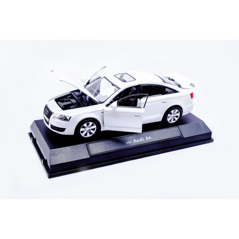 1:24 Cararama - Audi A6 Limousine White 2004-2011