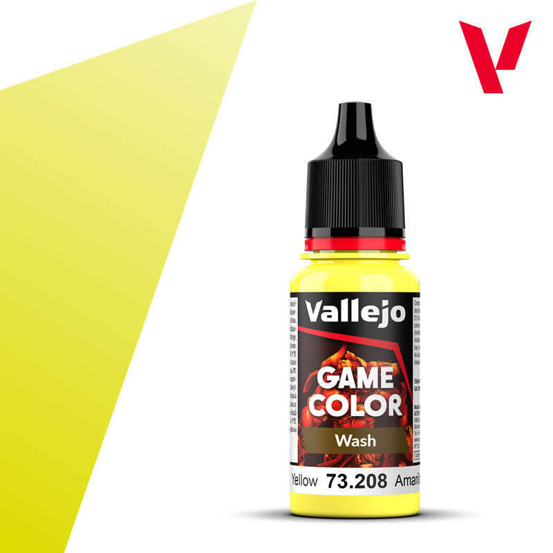 Vallejo Game Color 18 ml 73.208 Yellow Wash