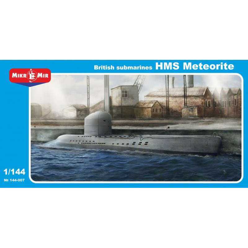 1:144 Mikro Mir 144-007 - British submarine HMS Meteorite