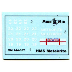 1:144 Mikro Mir 144-007 - British submarine HMS Meteorite