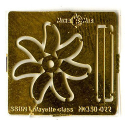 1:350 Mikro Mir 350-022 - USS Lafayette (SSBN-616)