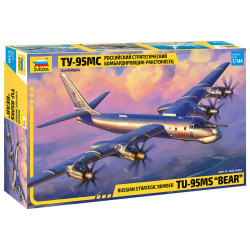 1:144 Zvezda 7038 - Tupolev TU-95MS 'Bear' Russian Strategic Bomber