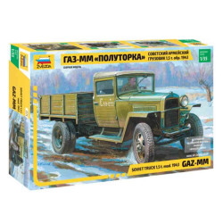 1:35 Zvezda 3574 - GAZ-MM Soviet Truck WW II, 2-axle