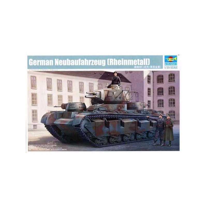 1:35 Trumpeter 05528 - German PzKpfw NbFz V Neubaufahrzeug 2 (Rheinmetall)