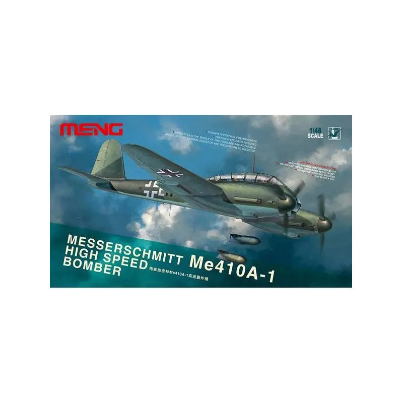 1:48 Meng LS-003 - Me-410A-1 Messerschmitt High Speed Bomber