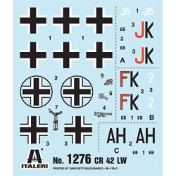 1:72 Italeri 1276 - Fiat CR. 42 Falco Luftwaffe