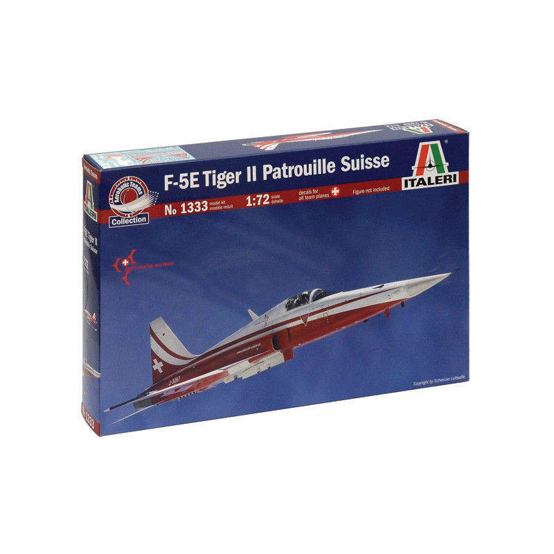 1:72 Italeri 1333 - F-5E Tiger ll Patrouille Suisse