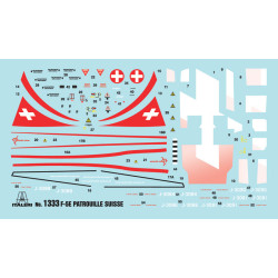 1:72 Italeri 1333 - F-5E Tiger ll Patrouille Suisse