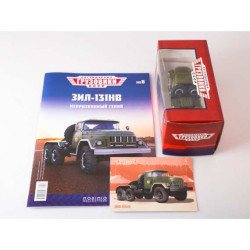 1:43 Легендарные грузовики - ЗИЛ-131НВ седельный тягач / ZIL-131NV Tractor