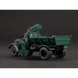 1:43 SSM 1407 - ЗИЛ-ММЗ-585Л с функциональным гидрокраном ЛЗАП-40 / ZIL-MMZ-585L dump truck