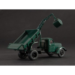 1:43 SSM 1407 - ЗИЛ-ММЗ-585Л с функциональным гидрокраном ЛЗАП-40 / ZIL-MMZ-585L dump truck