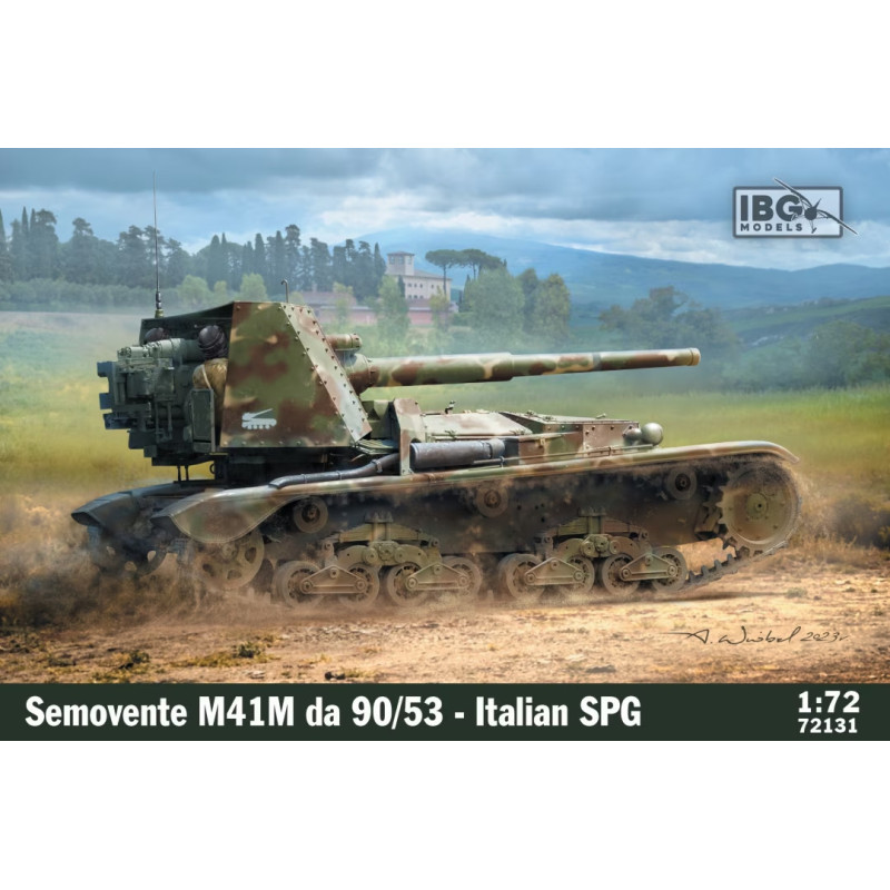 1:72 IBG Models 72131 - Semovente M41M da 90/53 Italian SPG