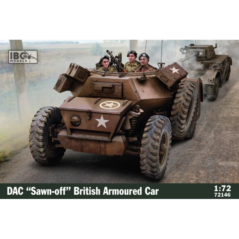 1:72 IBG Models 72146 - DAC 'Sawn-Off' British Armoured Car