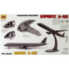 1:144 Zvezda 7017 Пассажирский авиалайнер Airbus А-321