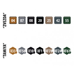 1:35 Zvezda 3704 - Padomju 203 mm haubice B-4