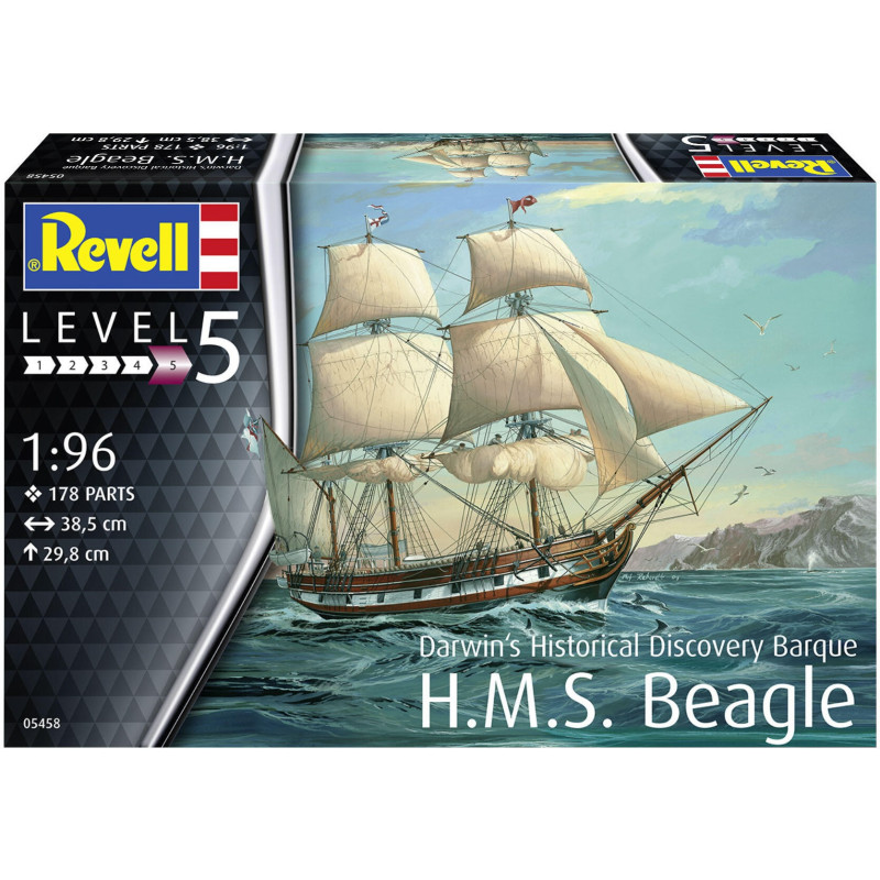 1:96 Revell 05458 - H.M.S. Beagle