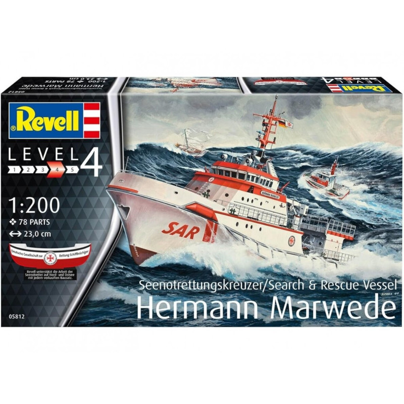 1:200 Revell 05812 - Search & Rescue Vessel Hermann Marwede