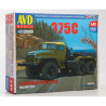 1:43 AVD Models 1392 - Седельный тягач Урал-375С, сборная модель