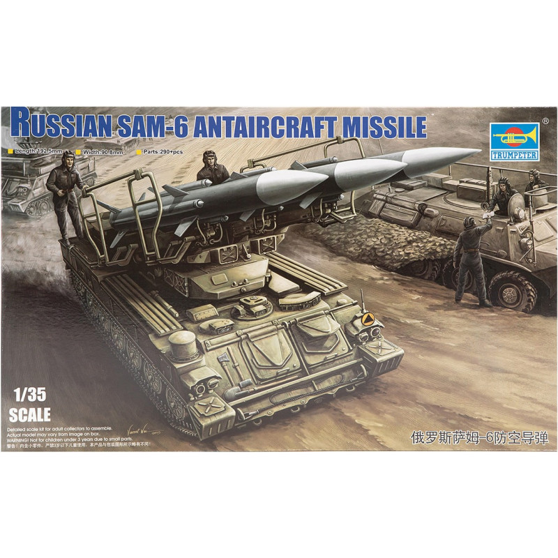 1:35 Trumpeter 00361 - SAM-6 Antiaircraft Missile