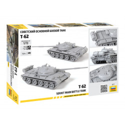 1:72 Zvezda 5077 - T-62 Soviet Main Battle Tank